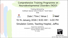 3-Day Comprehensive Training Workshop on Neurodevelopmental Disorders